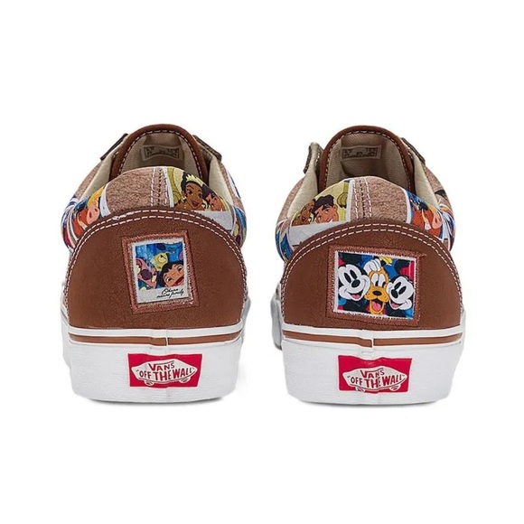 Vans Disney x Old Skool 'Scrapbook' Multi-Color Women’s Size 6 NEW SHIPS FAST - Picture 8 of 10